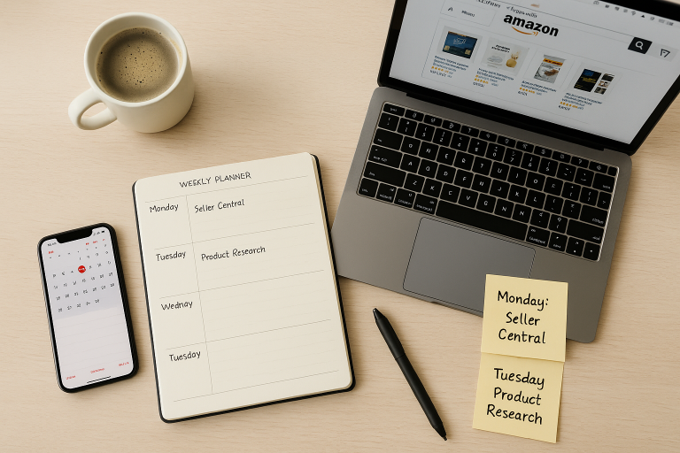 Time Management for Aspiring Amazon Sellers: Balancing Sourcing, Learning, and Life